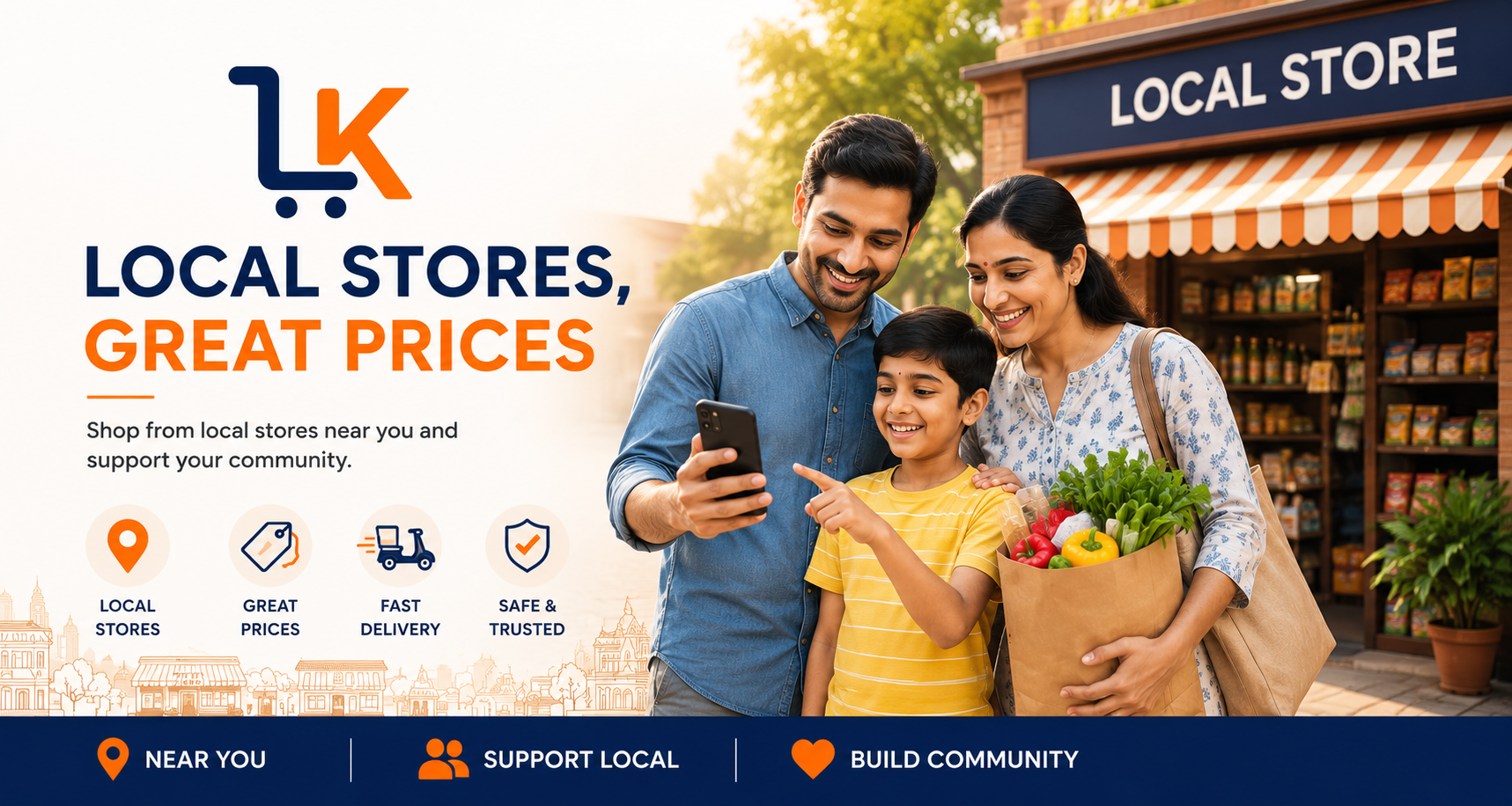 Localskart — Shop from local stores near you and support your community